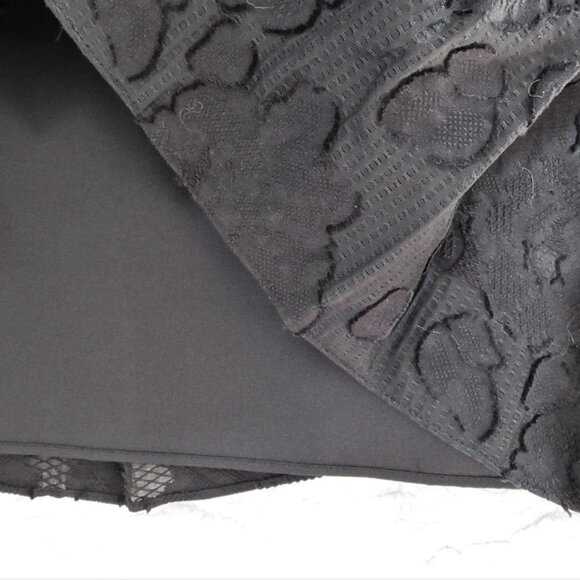 Aidan MATTOX jacquard cocktail dress lace 4 nwt party - Picture 9 of 13